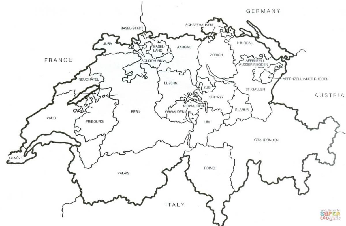 switserland leë kaart