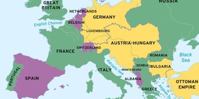 Kaart van switserland in die wêreld kaart